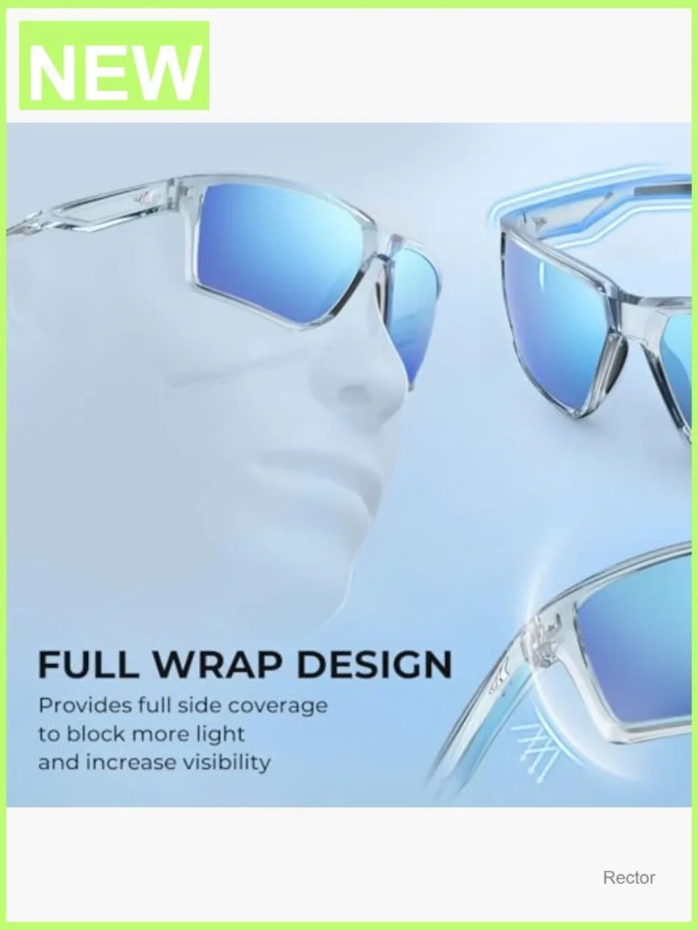 Polarized Sport Sunglasses for Driving Fishing Cycling UV Protection